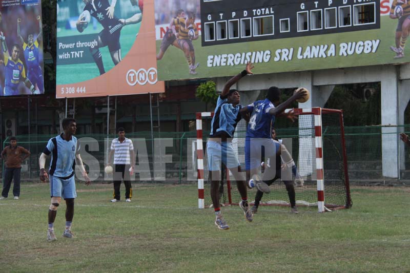 Army & SLAF Play In The First Ever Defence Services Handball Finals
