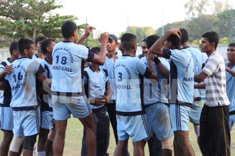 Army & SLAF Play In The First Ever Defence Services Handball Finals