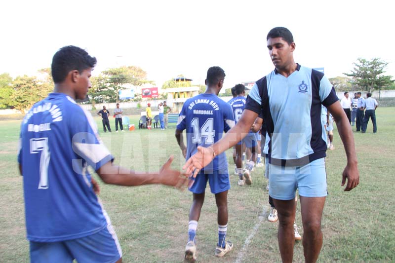 Army & SLAF Play In The First Ever Defence Services Handball Finals