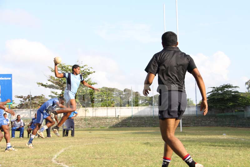 Army & SLAF Play In The First Ever Defence Services Handball Finals