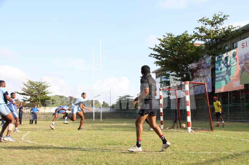 Army & SLAF Play In The First Ever Defence Services Handball Finals