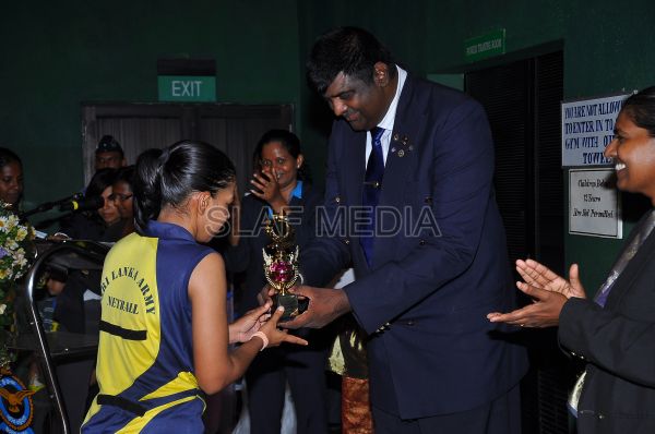 Air Force Wins Defence Services Netball Championship 2012