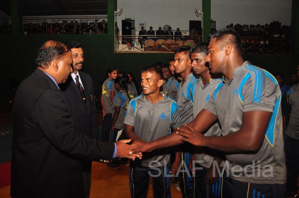 SLAF Wrestlers excel at the Defence Service Wrestling Championship 2013