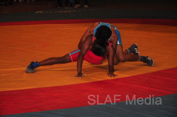 SLAF Wrestlers excel at the Defence Service Wrestling Championship 2013