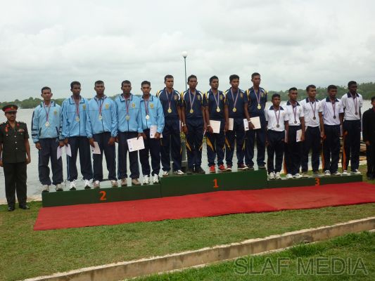 SLAF Rowing Team Shine at the 2012 Defence Services Rowing Championships