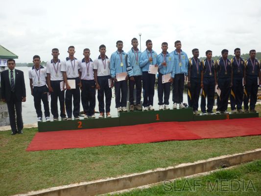 SLAF Rowing Team Shine at the 2012 Defence Services Rowing Championships