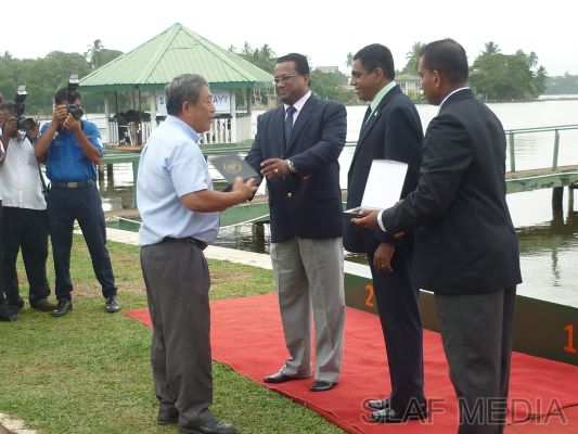 SLAF Rowing Team Shine at the 2012 Defence Services Rowing Championships