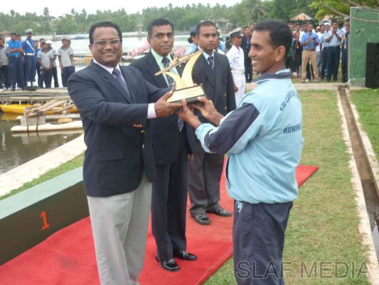 SLAF Rowing Team Shine at the 2012 Defence Services Rowing Championships