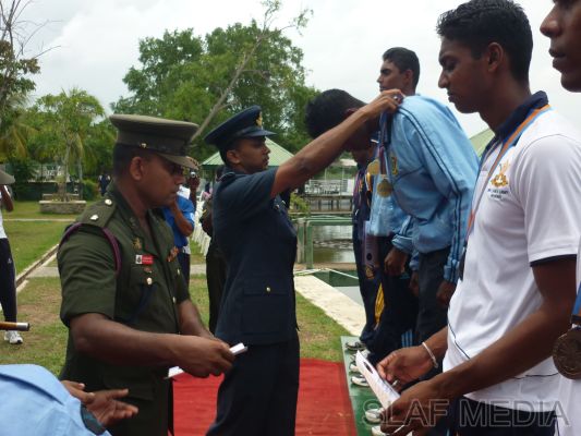 SLAF Rowing Team Shine at the 2012 Defence Services Rowing Championships