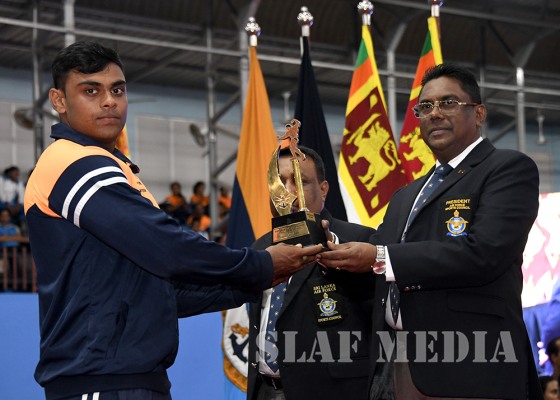 SLAF Angampora Team performs at 10th Defence Services Games Closing Ceremony