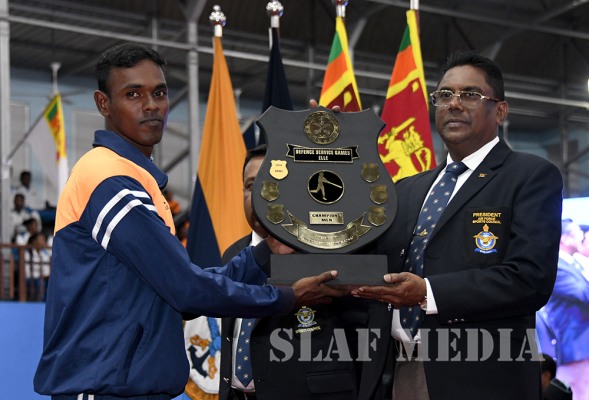 SLAF Angampora Team performs at 10th Defence Services Games Closing Ceremony