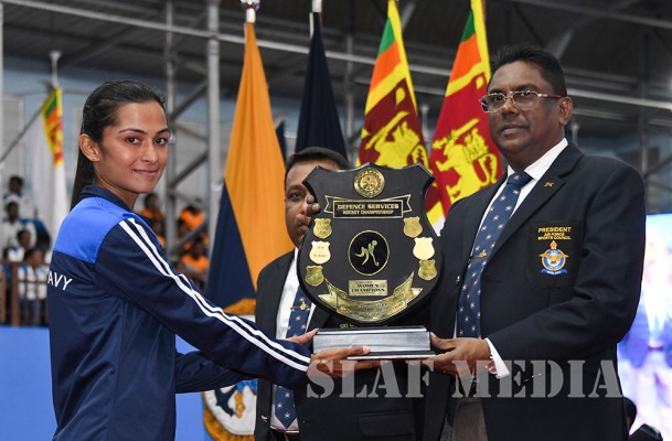 SLAF Angampora Team performs at 10th Defence Services Games Closing Ceremony