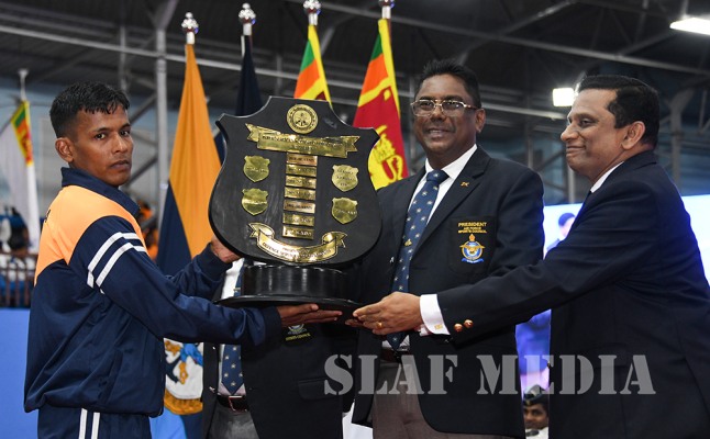 SLAF Angampora Team performs at 10th Defence Services Games Closing Ceremony