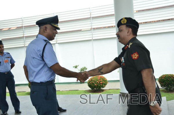 A Delegation from the Indian Army Higher Command Course Visits Air Force Headquarters