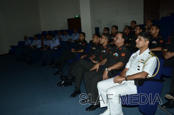 A Delegation from the Indian Army Higher Command Course Visits Air Force Headquarters