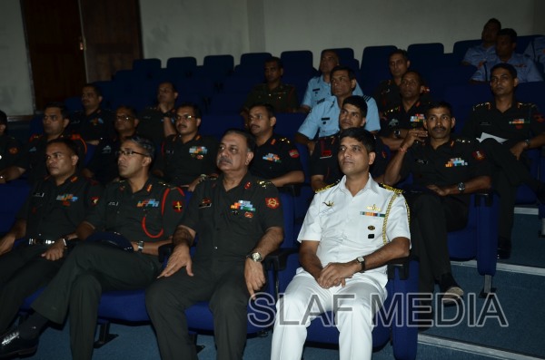 A Delegation from the Indian Army Higher Command Course Visits Air Force Headquarters