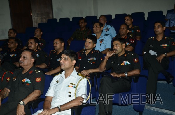 A Delegation from the Indian Army Higher Command Course Visits Air Force Headquarters