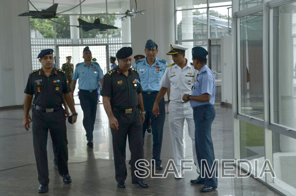A Delegation from the Indian Army Higher Command Course Visits Air Force Headquarters