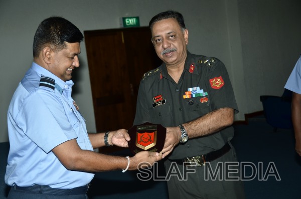 A Delegation from the Indian Army Higher Command Course Visits Air Force Headquarters