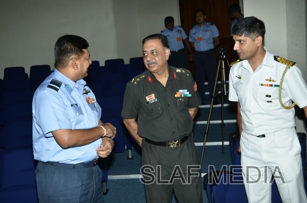 A Delegation from the Indian Army Higher Command Course Visits Air Force Headquarters