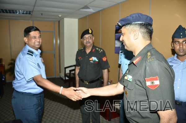 A Delegation from the Indian Army Higher Command Course Visits Air Force Headquarters