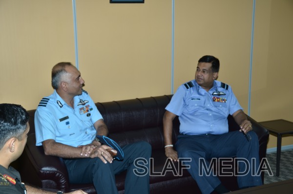A Delegation from the Indian Army Higher Command Course Visits Air Force Headquarters