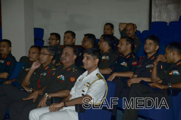 A Delegation from the Indian Army Higher Command Course Visits Air Force Headquarters