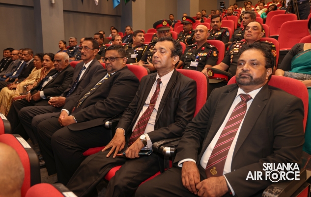 SLAF
COMMANDER ATTENDS 10TH DESHAMANYA GENERAL DENNIS PERERA ORATION