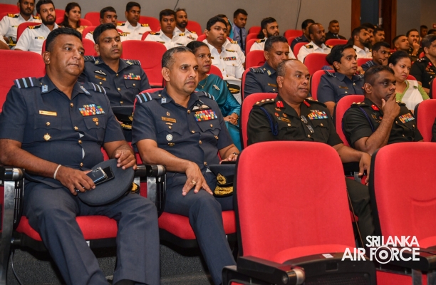 SLAF
COMMANDER ATTENDS 10TH DESHAMANYA GENERAL DENNIS PERERA ORATION
