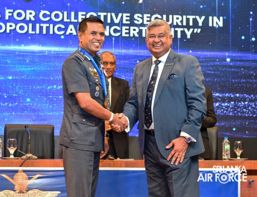 SLAF
COMMANDER ATTENDS 10TH DESHAMANYA GENERAL DENNIS PERERA ORATION