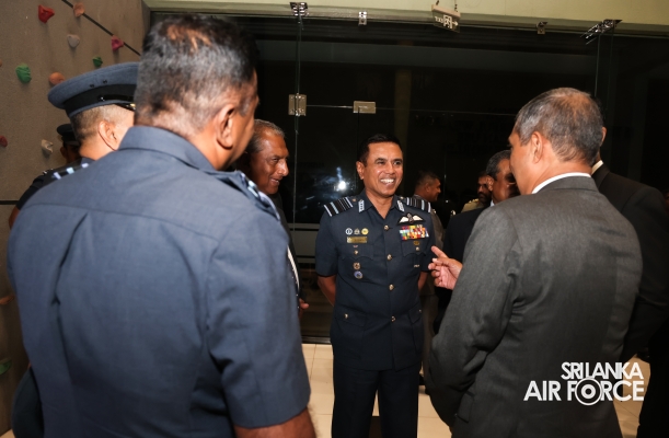 SLAF
COMMANDER ATTENDS 10TH DESHAMANYA GENERAL DENNIS PERERA ORATION