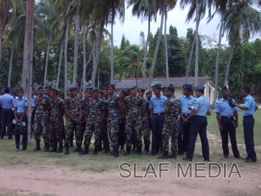 SLAF Base Katunayake Dengue Control Control Programme appreciates.