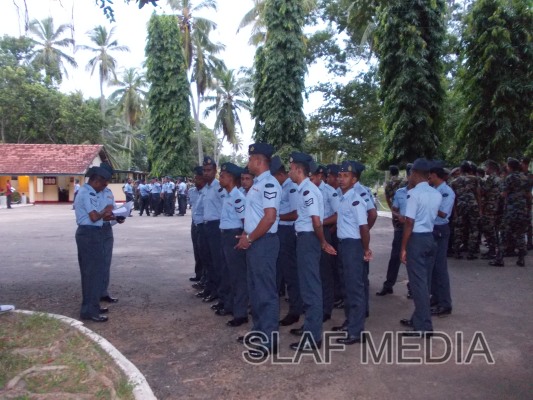 SLAF Base Katunayake Dengue Control Control Programme appreciates.