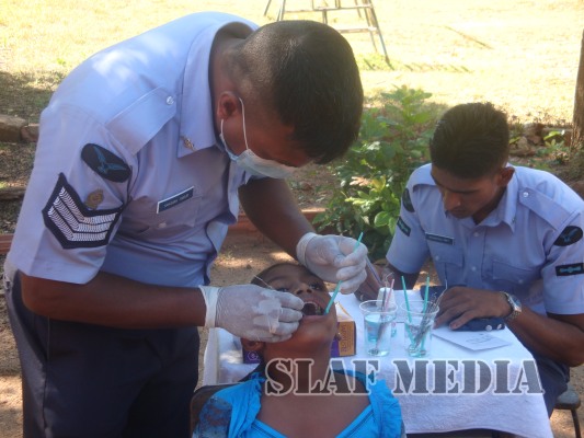 Multidisciplinary Mobile Dental Programme at SLAF Station Morawewa