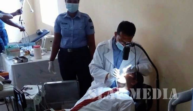 Mobile Dental Clinic at Walala Rathnayake Central College, Manikhinna