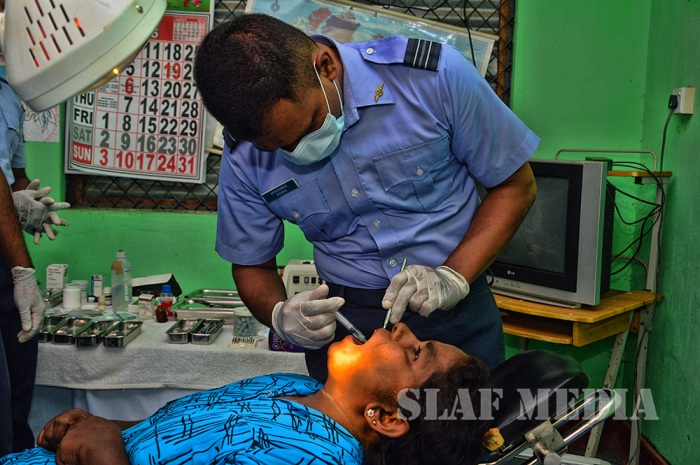 Mobile Dental Clinic at Al Furkhan Viddyala for Marble Beach Area Civilians