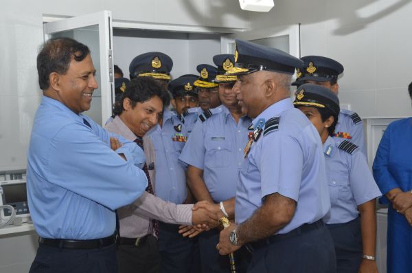 Commander opens the Oral and Maxillofacial Unit of SLAF Dental Centre, Guwanpura