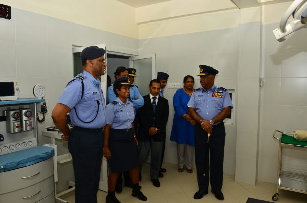 Commander opens the Oral and Maxillofacial Unit of SLAF Dental Centre, Guwanpura
