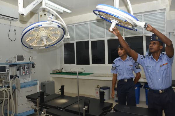 Commander opens the Oral and Maxillofacial Unit of SLAF Dental Centre, Guwanpura
