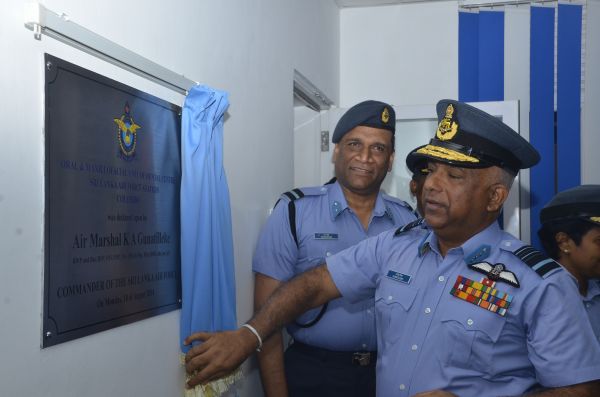 Commander opens the Oral and Maxillofacial Unit of SLAF Dental Centre, Guwanpura