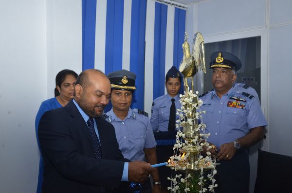 Commander opens the Oral and Maxillofacial Unit of SLAF Dental Centre, Guwanpura