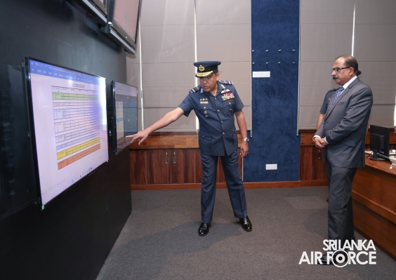 DEPUTY MINISTER DEFENCE VISITS AIR FORCE HEADQUARTERS