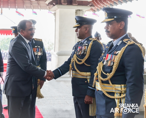 DEPUTY MINISTER DEFENCE VISITS AIR FORCE HEADQUARTERS