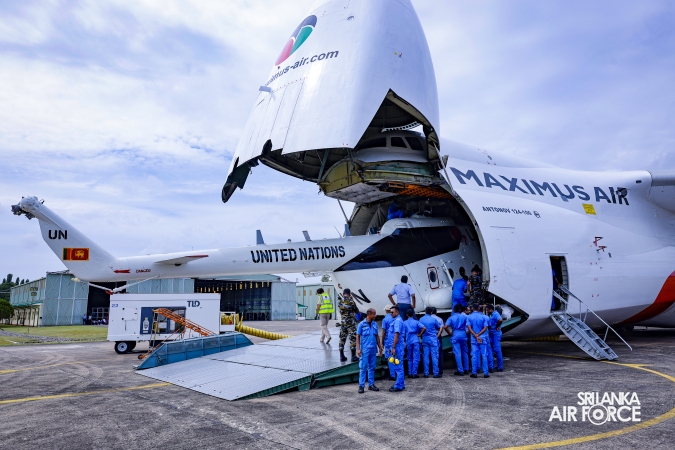 SLAF SUCCESSFULLY CONCLUDES HELICOPTER ROTATION FOR MINUSCA
