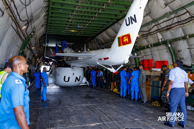 SLAF SUCCESSFULLY CONCLUDES HELICOPTER ROTATION FOR MINUSCA