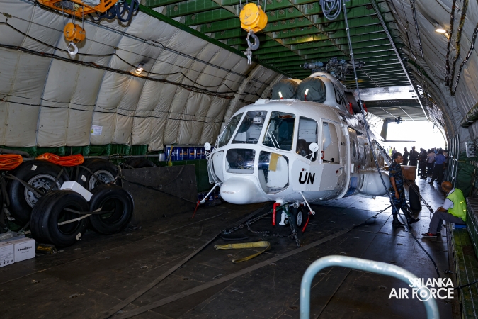 SLAF SUCCESSFULLY CONCLUDES HELICOPTER ROTATION FOR MINUSCA