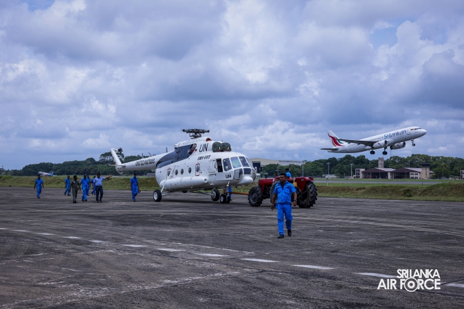 SLAF SUCCESSFULLY CONCLUDES HELICOPTER ROTATION FOR MINUSCA