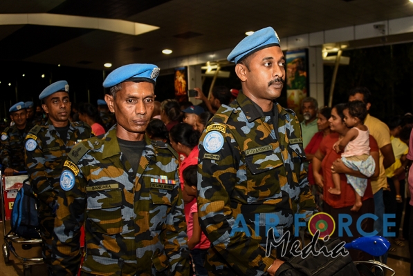 5th SLAF UN Peacekeeping Contingent Departs for the Central African Republic