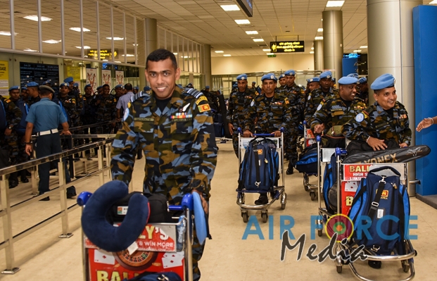 5th SLAF UN Peacekeeping Contingent Departs for the Central African Republic