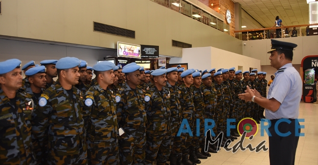 5th SLAF UN Peacekeeping Contingent Departs for the Central African Republic